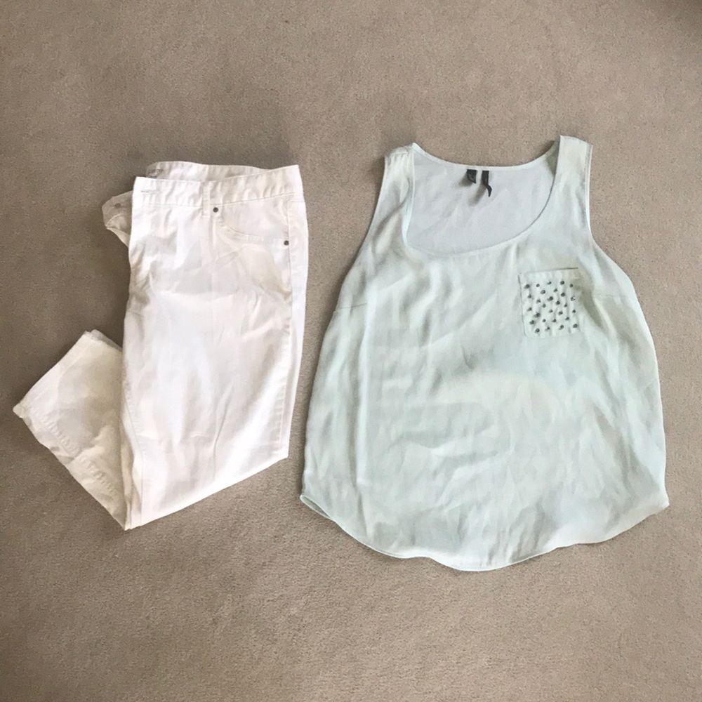 Mango Mint Green Tank Top!